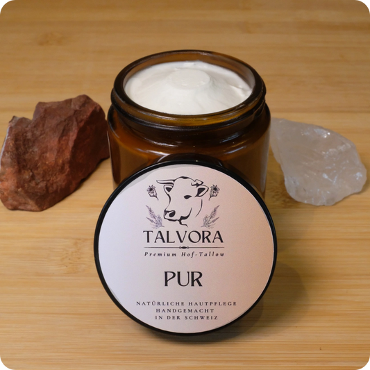 Pur Tallow Glas offen